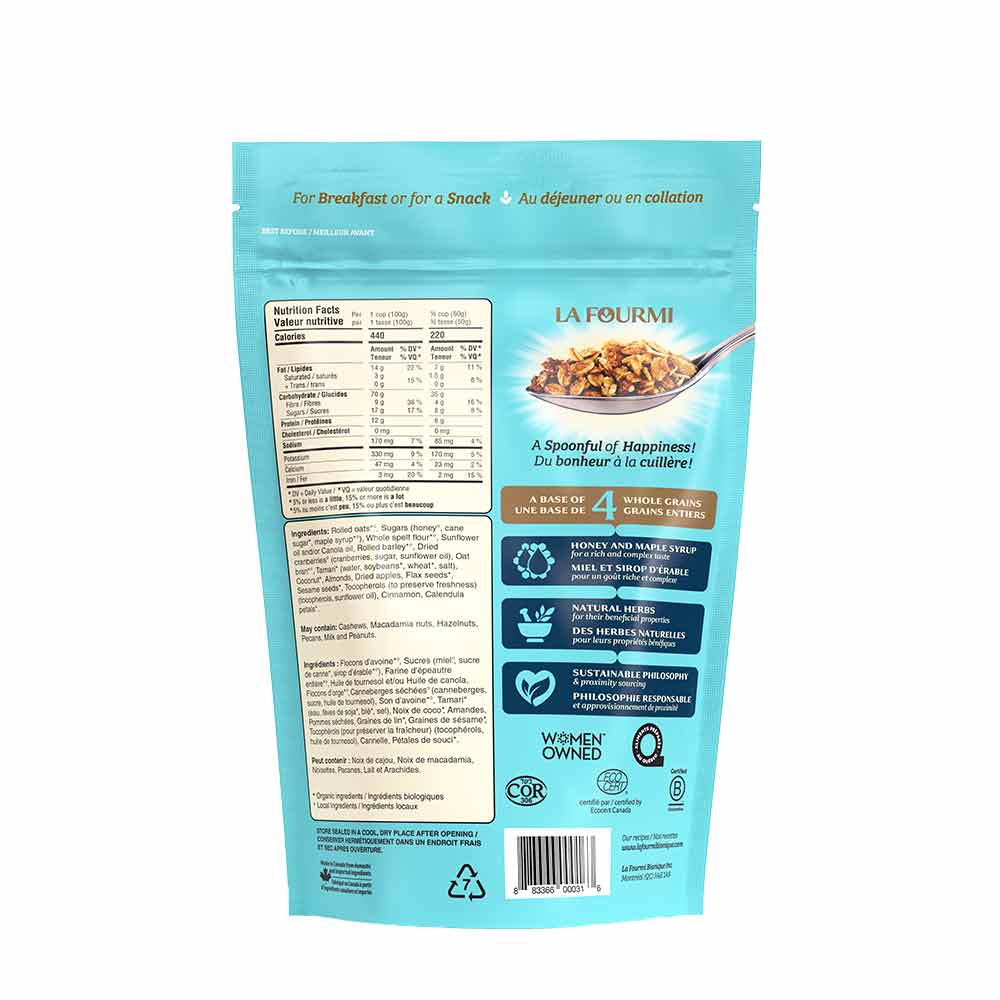 Grand Granola Vitalia 283g x6 La Fourmi Nature Expression